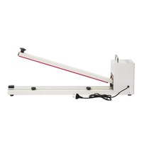 Machine à emballer manuelle de cachetage de poche de fer main impulsion chaleur pratique scellant Tranprant sac en plastique caoutchouc Stock et personnalisé