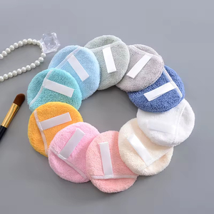 Discos Desmaquillantes Faciales Reutilizables y Suaves, Esponjas Faciales Multicolores <span class=keywords><strong>con</strong></span> Correa para el Dedo - Product Image 1