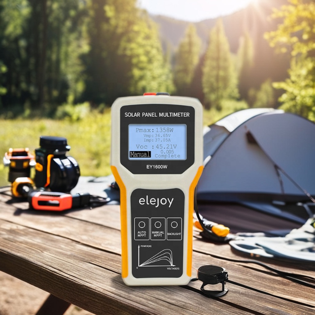ELEJOY Smart MPPT тестер на солнечной панели EY1600W с ЖК-дисплеем энергетические системы PV тестер для солнечных модулей VOD тест