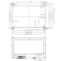 BOE 13,3 Zoll 1920x1080 FHD LCD-Panel 200nit NV133FHM-N42 Medizinisches Ultraschall-Bedienfeld 13,3 Zoll LCD-Module