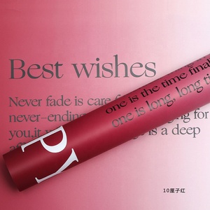 Drap en satin pour le bouquet de <span class=keywords><strong>fleurs</strong></span>, meilleurs voeux, emballage étanche, nouveau design - Product Image 5