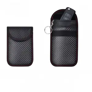 Hot selling carbon fiber signal blocking pouch rfid frequency blocker for protector