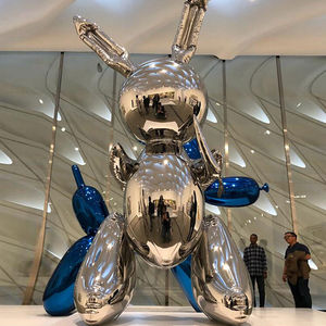 Custom Popular Craft Jeff <span class=keywords><strong>Koons</strong></span> Globo <span class=keywords><strong>Perro</strong></span> Resina Escultura Adornos Decoración Moderna Estatua - Product Image 4