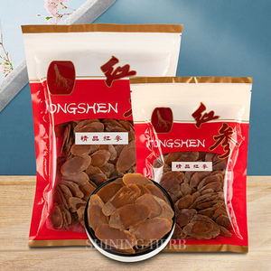 Premium şekersiz kurutulmuş kırmızı <span class=keywords><strong>Ginseng</strong></span> dilimleri Jilin Changbai dağ doğa tüm <span class=keywords><strong>Ginseng</strong></span> dilimlenmiş büyük boy seçilen - Product Image 1