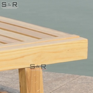 2025 Cổ Điển Xách Tay Gỗ Sunbed Có Thể Điều Chỉnh Trở Lại Phần Còn Lại Cho Ngoài Trời Bãi Biển Hồ Bơi Sân Khách Sạn Phòng Khách Hospital-SR-TK614 - Product Image 3