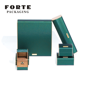 Caja de Embalaje Ecológica al por Mayor con Logotipo Personalizado, Caja Organizadora de Joyería de Cuero PU - Product Image 2