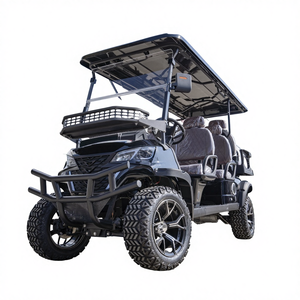 Carrito de Golf con Ruedas de 60v y Motor de Litio de 4 Tiempos, con Certificación CE, Autonomía de 70-90km, 4+2/6+2 Plazas - Product Image 1