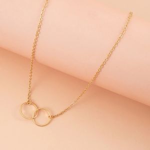 Gioielli di moda placcato oro Inspirational Femme collana buona Karma messaggio Card collane per le donne - Product Image 5