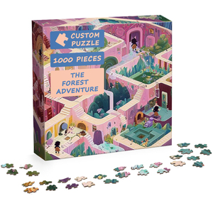 Personnalisation d'usine en gros meilleur <span class=keywords><strong>prix</strong></span> <span class=keywords><strong>1000</strong></span> <span class=keywords><strong>puzzle</strong></span> vierge fabricant de <span class=keywords><strong>puzzle</strong></span> personnalisé - Product Image 1