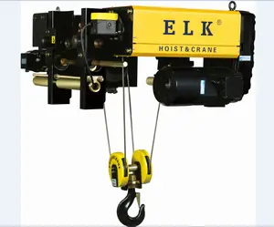 ELK Supply paranco elettrico a fune a doppia trave di tipo europeo da 20 tonnellate