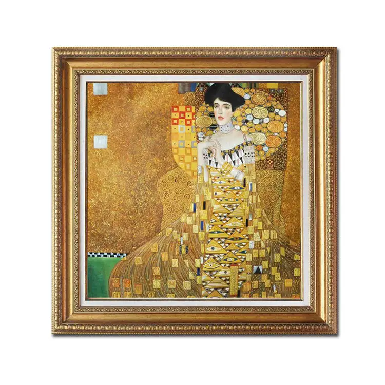 Lukisan minyak dinding potret seni Klimt Gustav expressionisme terkenal di atas kanvas