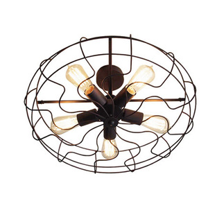 Lampes à <span class=keywords><strong>Ventilateur</strong></span> Zhongshan, Salon, Salle à Manger, Lustres Minimalistes Rétro, Anciennes, Nostalgiques, Éclairage pour Séjour - Product Image 5
