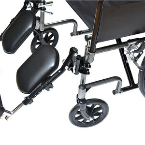 W70 גבוהה באיכות reclinable משענת כיסא גלגלים ידנית עם נתיק הרמת <span class=keywords><strong>legrest</strong></span> עם פלסטיק handrim - Product Image 6