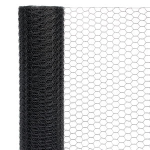 Yuking YK Galvanized Chain Link Mesh Screen 6-8ft Tall Coop/Cage Fence PVC Coated Steel <b>Wire</b> for Building Breeding & Industry - Product Image 1