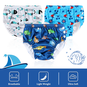 Pantalon de natation réglable, <span class=keywords><strong>couche</strong></span> de natation réutilisable et imperméable pour bébés et tout-petits - Product Image 6