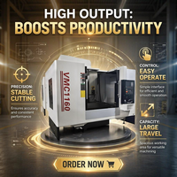 Centro de Mecanizado Vertical de Alta Precisión VMC1160 para Moldes de Piezas Automotrices, Certificado CE, Configuración CNC Personalizable