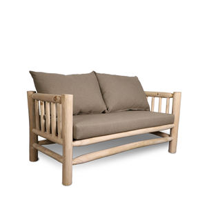 Sofá Inflable de Teca de 2 Plazas, Estilo Escandinavo Moderno, Ecológico, Rectangular, 70x135x65mm, para Sala de Estar, Gubuk Bali - Product Image 1