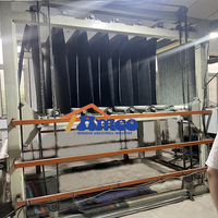 Línea de producción de alfombrilla de alambre PE antideslizante, máquina para fabricar alfombrillas de suelo de bobina de plástico