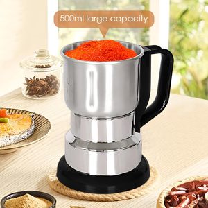 Molinillos de Café Eléctricos con Cuchilla de Acero Inoxidable, Molinillo para Granos de Café, Especias y Granos, Capacidad de 500g, Molienda Ultrafina Portátil - Product Image 3