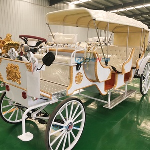 Chariots utilitaires électriques sans chevaux, type calèche royale, personnalisables, pour l'extérieur, prix de gros, les plus vendus - Product Image 2