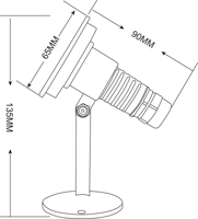 Projecteur LED sous-marin HUAXIA DC 12V 24V 316SS, lampe de piscine RGB, lampe sous-marine