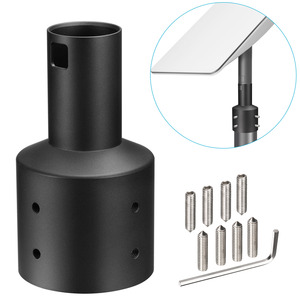 Alliage d'aluminium avec manchon de 2.42 pouces Adaptateur de tuyau <span class=keywords><strong>Starlink</strong></span> Support de poteau <span class=keywords><strong>Starlink</strong></span> pour <span class=keywords><strong>antenne</strong></span> parabolique <span class=keywords><strong>Starlink</strong></span> V2 - Product Image 1