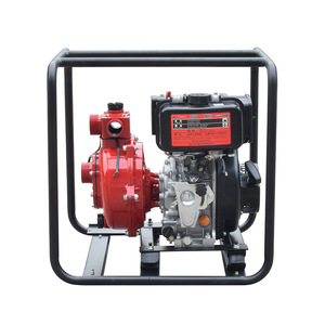 Pompe à eau diesel auto-amorçante haute pression 173F avec moteur refroidi par air pour drainage agricole, irrigation et lutte contre les incendies - Product Image 4