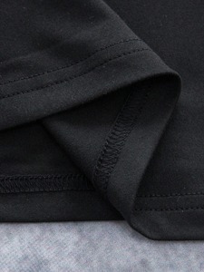 Camiseta Casual de Manga Corta con Hombros Caídos y Estampado para Hombre, para Raperos, para Salir, Personalizable, Unisex. F10 - Product Image 5