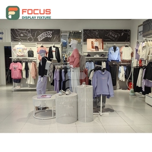 One-Stop Service Retail Outlet Mixed Material Display Rack Retail Design Service Apparel Store - Product Image 4
