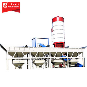 Klaar Mix Betonfabriek 90m3/H Band Transportband Fabriek Prijs Productielijn Met Motor Motor Versnellingsbak Plc China - Product Image 1