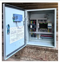 Profesyonel HVAC Sistemi Egzoz Fanı Valf Devresi Zamanlayıcı Röle Kontaktörü 100 Amper Elektrik Kontrol Kartı Fan Kontrol Kutusu