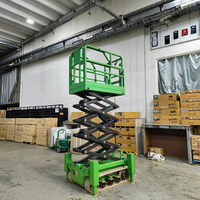 Plateforme de travail en hauteur mobile à ciseaux autopropulsée de petite taille, prix d'usine, hauteur de levage de 6 m