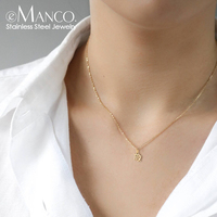 Collier EManco avec pendentif signe astrologique, chaîne en argent, tendance, pour tous les jours, anniversaire, fête, cadeau de bijoux