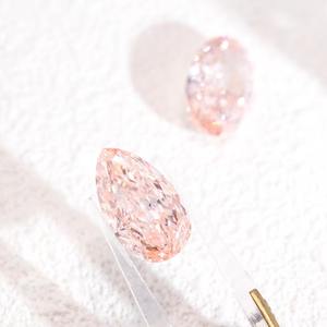 2.00ctファンシーカラーラボダイヤモンドジュエリーファンシービビッドピンクVVS2ラボ成長ダイヤモンドナシIGI証明書認定 - Product Image 5