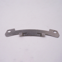 Service de fabrication métallique : Pièces embouties en acier inoxydable, plaque de verrouillage avec languettes anti-desserrage, plaque de verrouillage métallique