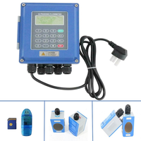 Débitmètre ultrasonique PLC avec enregistreur de données sur carte 0,98-27,55 pouces pour l'alimentation en eau en vrac