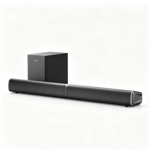 EDIFIER B2SW 2.1 Soundbar with 6.5" Wireless Subwoofer 180W Peak BT5.3 Optical Coaxial AUX Multiple EQ Home Theater Speaker