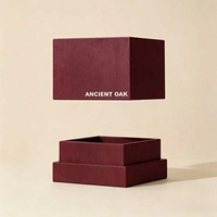 Boîte cadeau personnalisée en deux parties avec logo sur mesure pour l'emballage de cosmétiques, fabricant de boîtes rigides en papier