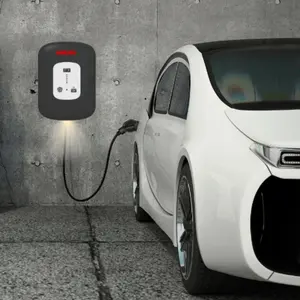 للبيع بالجملة EV شاحن الجدار 7kw 11kw 22kw AC شاحن نوع 2 إصدار المنزل للمركبات الكهربائية ac محطة شحن EV