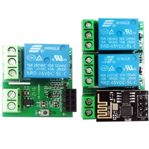 פיתוח לוח ESP8266 אלחוטי WIFI ממסר מודול 1/2/4/8 ערוץ ESP-12F Wifi AC DC 5V 7-28V 5-80V אספקת חשמל