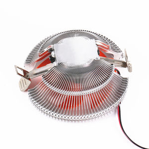 Enfriador de CPU universal QiuzAim para <span class=keywords><strong>Intel</strong></span> LGA <span class=keywords><strong>775</strong></span>/115x/1200 y ventilador disipador de calor AMD Quiet de 3 pines Compatible con procesadores I3/i5/i7 - Product Image 3