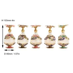 Bouteille de parfum en métal brevetée de 25ml Bouteille en verre libellule Design Essential 0il Bouteilles rechargeables Décoration intérieure 70022 - Product Image 6