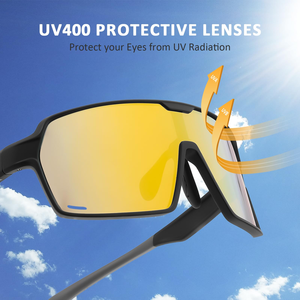 Gafas de Sol Deportivas Personalizadas con Logotipo, Nuevo Diseño de Moda TR90 para Ciclismo de Montaña y Carretera, Gafas para Correr, Gafas Deportivas, Gafas de Sol para Cricket - Product Image 2