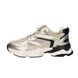 Zapatillas deportivas Xti para mujer 144653, color dorado, estilo chunky - Product Image 1