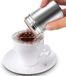 Cooking Tools Stainless Steel Powder <strong>Shaker</strong> Sugar Cocoa Spice Flour <strong>Coffee</strong> Sifter Chocolate <strong>Shaker</strong> - Product Image 2