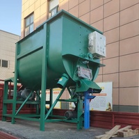 Mélangeur horizontal à ruban pour poudre de mastic, sable et ciment, capacité 300L, 500L, 700L, 1000L, pour stabilisateur de sol