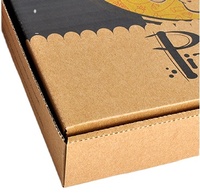 Kotak Pengiriman Pizza Bergelombang Kotak Pizza Ayam Beras Bunga Kotak Pizza Amerika dan Kentang Goreng Karton