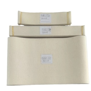 Sabuk Konveyor Felt Wol Putih Berkualitas Makanan yang Berbentuk Tabung untuk Mesin Pembentuk Adonan - Product Image 2