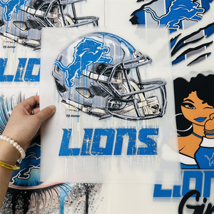 Adesivi Termotrasferibili di Alta Qualità per Sport NFL, Design Personalizzati DTF Pronti da Applicare con Ferro da Stiro su Abbigliamento - Product Image 4