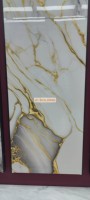 Azulejo de Porcelanato Dorado de 60x120cm, Acabado Pulido, Aspecto Mármol, para Paredes, Precio Bajo, Alta Calidad, Fácil de Instalar